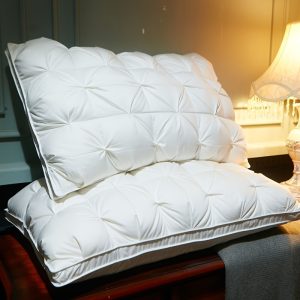 2pcs Sleep Pillow Core With Moderate Support Suitable For Side, Back, And Abdominal Sleep, Hotel Series