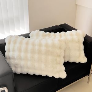 1pc Plush Throw Pillow, Decorative Throw Pillow Cushion, For Living Room Bedroom Sofa Home Decor, Bedding Supplies