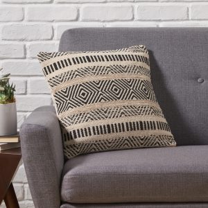 1/2/4pcs Sofa Pillows, Cushions, Living Room, Bedroom, Wool Pillows Natural Size: 18.00 Inch L*18.00 Inch W *0.50 Inch H